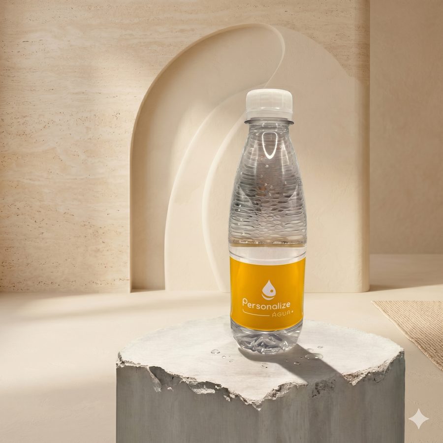 Lindoya 300 ml sem gás - Garrafa PET · rótulo vinil adesivo