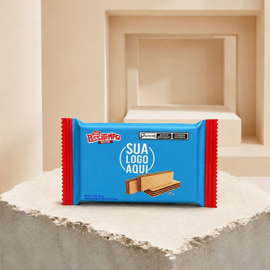 Biscoito recheado - Embalagem personalizada · pacote individual