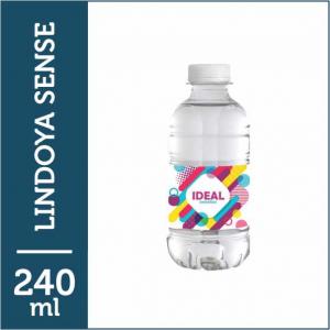 ÁGUA MINERAL PERSONALIZADA LINDOYA SENSE 240ML